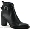 Dorking THAIS D8300 Sugar Negro - Bottine Noire - Talon Haut