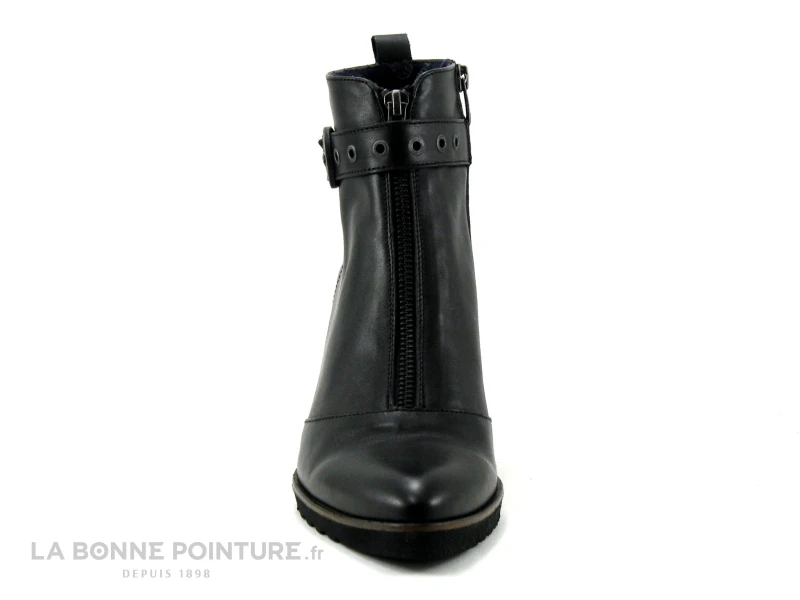 Dorking THAIS D8300 Sugar Negro - Bottine Noire - Talon Haut 2 Dorking THAIS D8300 Sugar Negro - Bottine Noire - Talon Haut – Image 2