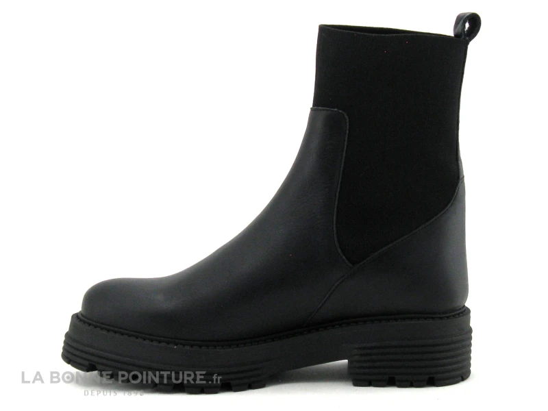 We Do 99299C Cuir Sakai Noir - Bottine Femme 3 We Do 99299C Cuir Sakai Noir - Bottine Femme – Image 3