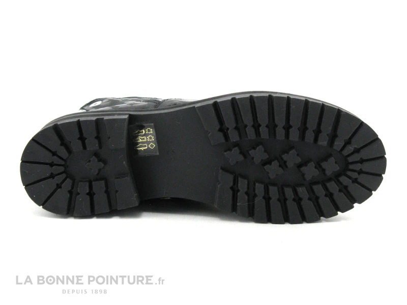 Hooper JUNO Croco Noir - Bottine Femme Interieur Fourrure 7 Hooper JUNO Croco Noir - Bottine Femme Interieur Fourrure – Image 7