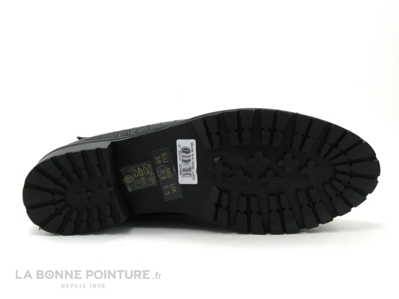 The Divine Factory QL4560 Noir Croco - Bottine A Lacet Femme 5 The Divine Factory QL4560 Noir Croco - Bottine A Lacet Femme – Image 5