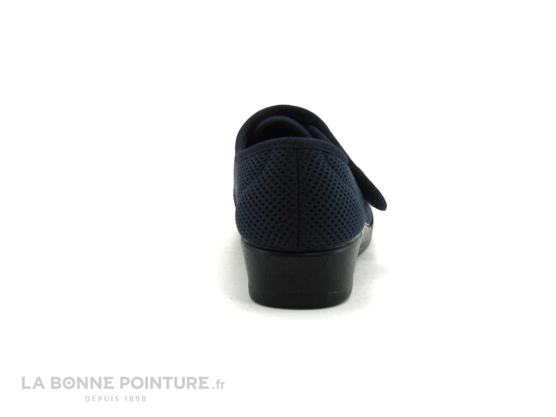 Fly Flot FORCADE Marine - Chausson Confort Velcro Femme 4 Fly Flot FORCADE Marine - Chausson Confort Velcro Femme – Image 4