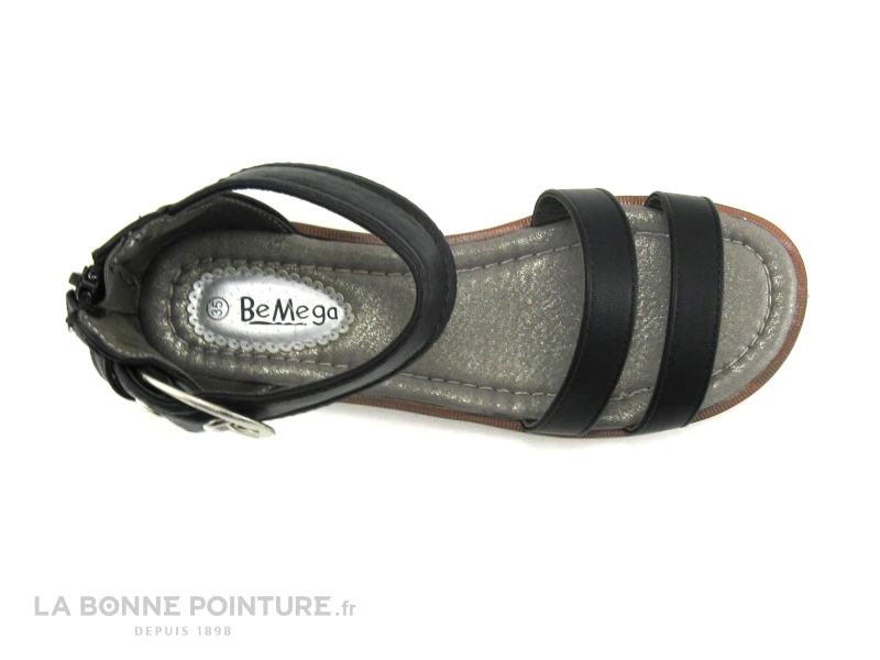 BM FootWear 486011000 - Noir - Sandale Zip 3 BM FootWear 486011000 - Noir - Sandale Zip – Image 3