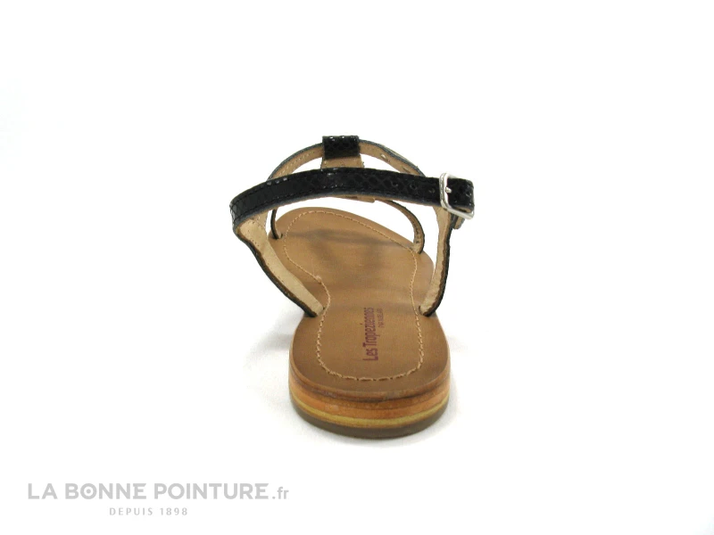 Tropeziennes Hamat Noir Serpent Nu-pieds 04178 4 Tropeziennes Hamat Noir Serpent Nu-pieds 04178 – Image 4