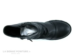 Venus 2251902K - Boots Noires Femme Semelle A Crampons - Zips -Chaussures Promotion Magasin cd24607c73b9e66c561f35ea11d5d5ef img 3759.jpg 176198