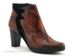Dorking JIN D8318 Fox Negro - Bottine Orange Noir Python -Chaussures Promotion Magasin cd24607c73b9e66c561f35ea11d5d5ef img 3779.jpg 151778