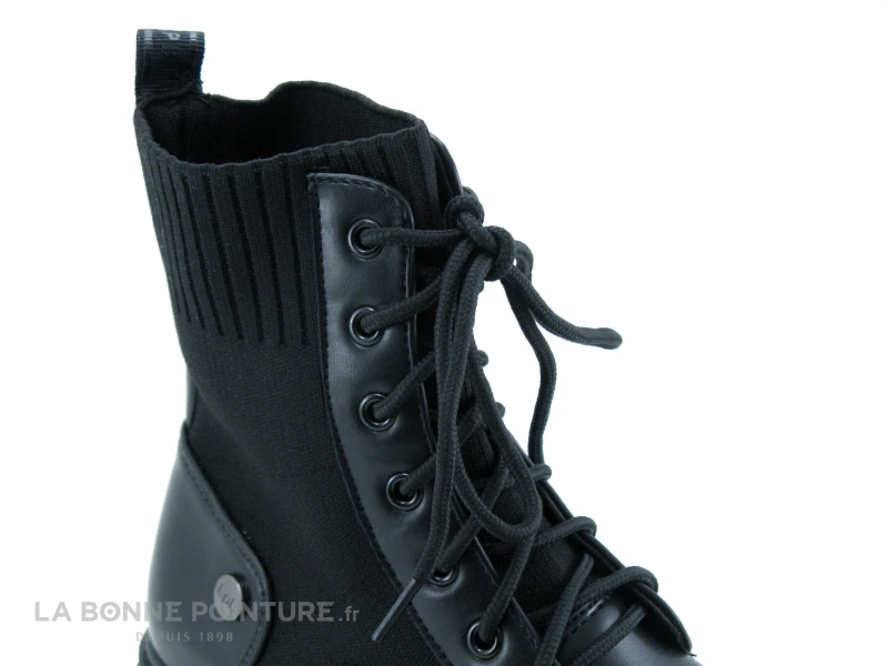 LPB Les Petites Bombes - CHELBY Noir - Bottine Noire Semelle Crantee 5 LPB Les Petites Bombes - CHELBY Noir - Bottine Noire Semelle Crantee – Image 5