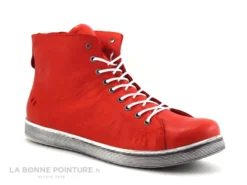 Andrea Conti 0341500 Salsa - Basket Montante Cuir Rouge Vif -Chaussures Promotion Magasin cd24607c73b9e66c561f35ea11d5d5ef img 3926.jpg 152081