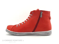 Andrea Conti 0341500 Salsa - Basket Montante Cuir Rouge Vif -Chaussures Promotion Magasin cd24607c73b9e66c561f35ea11d5d5ef img 3928.jpg 152014