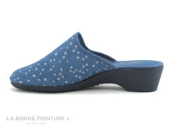 Semelflex COLETTE - Bleu Jeans - Pois Argent - Pantoufle Mule Femme -Chaussures Promotion Magasin cd24607c73b9e66c561f35ea11d5d5ef img 3990.jpg 133370