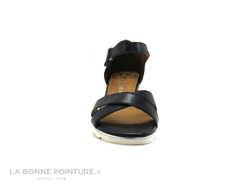 Marco Tozzi Premio - 2-28725-22 Navy - Sandale Compensee Bleu Marine 2 Marco Tozzi Premio - 2-28725-22 Navy - Sandale Compensee Bleu Marine – Image 2