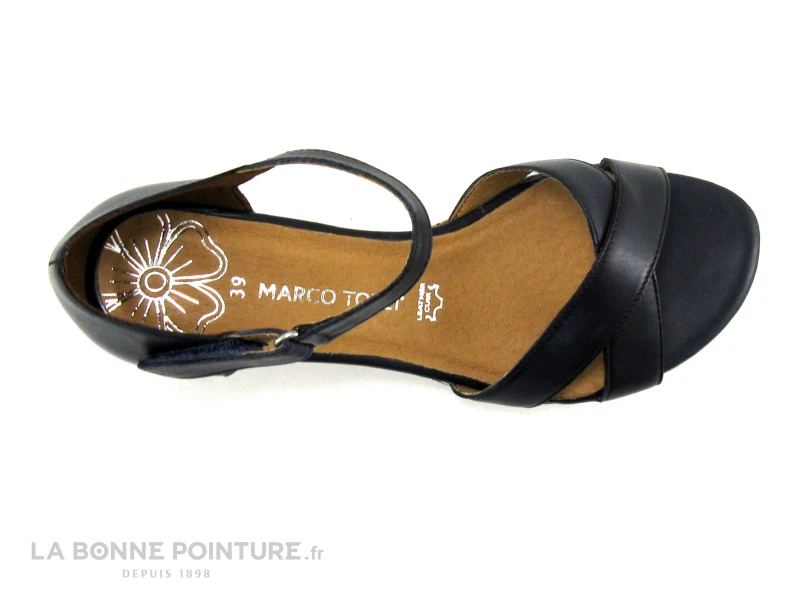 Marco Tozzi Premio - 2-28725-22 Navy - Sandale Compensee Bleu Marine 6 Marco Tozzi Premio - 2-28725-22 Navy - Sandale Compensee Bleu Marine – Image 6