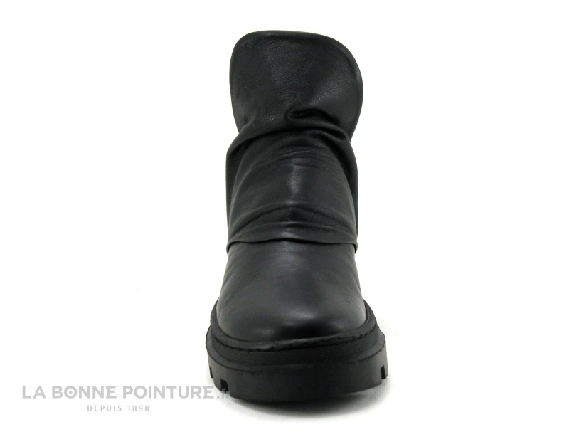 MamZelle PLENITA Noir Croco - Boots Femme - Semelle Crantee 2 MamZelle PLENITA Noir Croco - Boots Femme - Semelle Crantee – Image 2