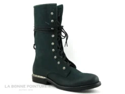 MetamorphOse KALOU Vert - Bottine A Lacet Femme