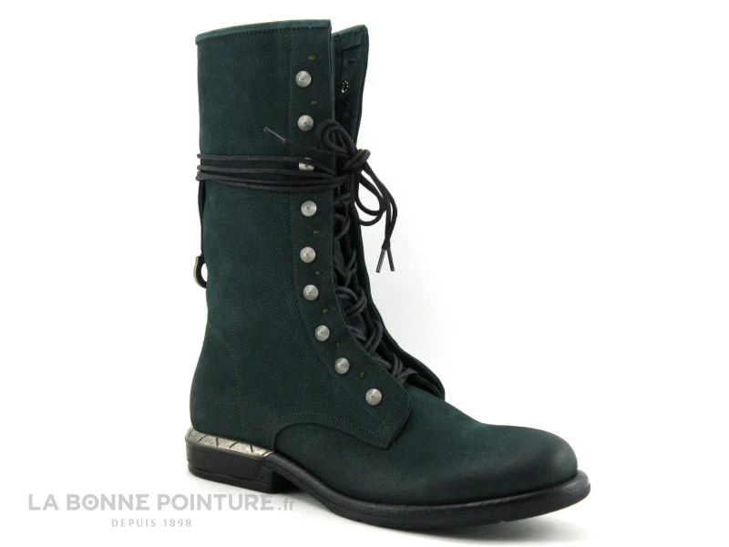 MetamorphOse KALOU Vert - Bottine A Lacet Femme 1 MetamorphOse KALOU Vert - Bottine A Lacet Femme