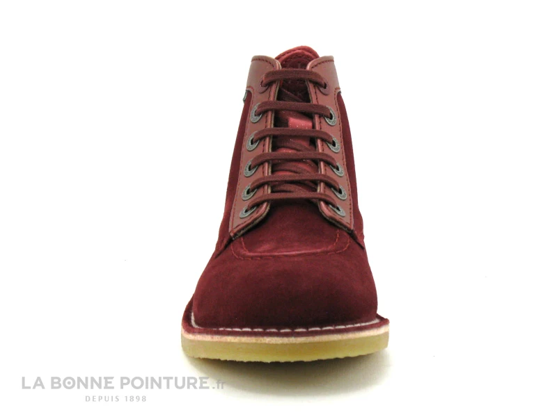 Kickers KICKLEGEND Rouge Rhubarbe - 877885 - Boots Femme 2 Kickers KICKLEGEND Rouge Rhubarbe - 877885 - Boots Femme – Image 2