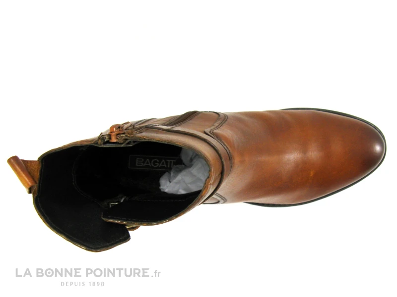 Bagatt RUBY Cognac - D11-5623O-4000 - Bottine Femme Cuir Marron 6 Bagatt RUBY Cognac - D11-5623O-4000 - Bottine Femme Cuir Marron – Image 6