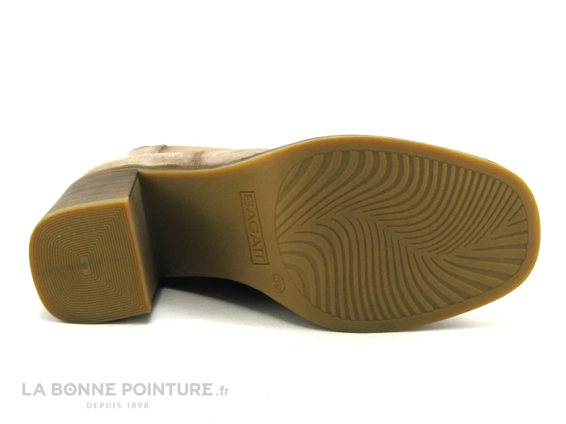 Bagatt LILLITH Sand - Bottine Beige - Bout Carre Et Talon Haut Epais 7 Bagatt LILLITH Sand - Bottine Beige - Bout Carre Et Talon Haut Epais – Image 7