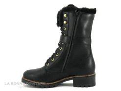 Hooper ALICE Noir - Bottine A Lacet Femme Cuir Noir -Chaussures Promotion Magasin cd24607c73b9e66c561f35ea11d5d5ef img 4248.jpg 176801