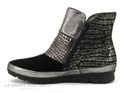 Pedi Girl GIPSY Noir Bronze - Bottine Femme Semelle Compensee -Chaussures Promotion Magasin cd24607c73b9e66c561f35ea11d5d5ef img 4261.jpg 176816