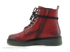 Bugatti 431-5493F-3100 - Bottine Cuir Rouge Croco -Chaussures Promotion Magasin cd24607c73b9e66c561f35ea11d5d5ef img 4263.jpg 152514