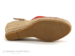 Fabiolas 304700 Red - Sandale Compensee Rouge - Beige -Chaussures Promotion Magasin cd24607c73b9e66c561f35ea11d5d5ef img 4295.jpg 133706