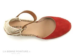 Fabiolas 304700 Red - Sandale Compensee Rouge - Beige -Chaussures Promotion Magasin cd24607c73b9e66c561f35ea11d5d5ef img 4296.jpg 133705