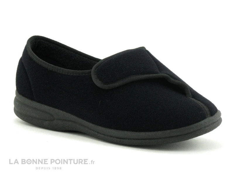 Podowell BALADIN Noir - Chausson Velcro Unisex 1 Podowell BALADIN Noir - Chausson Velcro Unisex