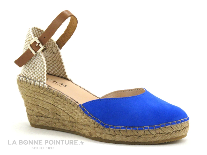 Fabiolas 304700 - Bleu Electrique - Sandale Espadrille 5 Fabiolas 304700 - Bleu Electrique - Sandale Espadrille – Image 5