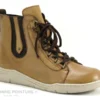 Karyoka STAN Camel - Chaussure Montante Femme Marron Clair