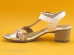 Geo Reino VUA Argent Jasmine Blanc - Sandale Femme -Chaussures Promotion Magasin cd24607c73b9e66c561f35ea11d5d5ef img 4449.jpg 133915