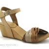Tiurai COMPLIMENT Multi Brown - Sandale Femme