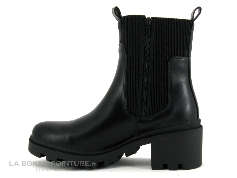 The Divine Factory RW4719 - Bottine Chelsea Avec Zip - Talon Large 3 The Divine Factory RW4719 - Bottine Chelsea Avec Zip - Talon Large – Image 3