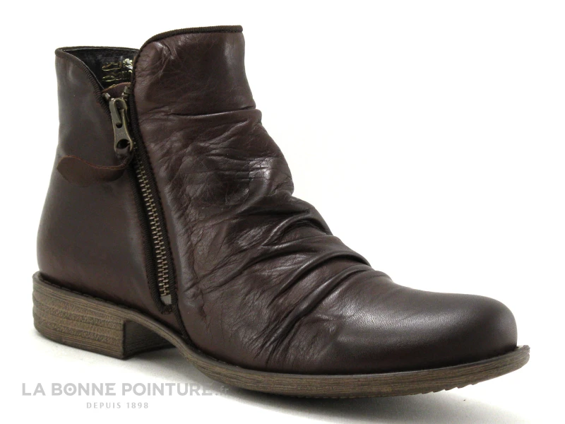 Lou Kristensen IB17163 Ebano - Bottine Femme Cuir Marron Fonce 1 Lou Kristensen IB17163 Ebano - Bottine Femme Cuir Marron Fonce