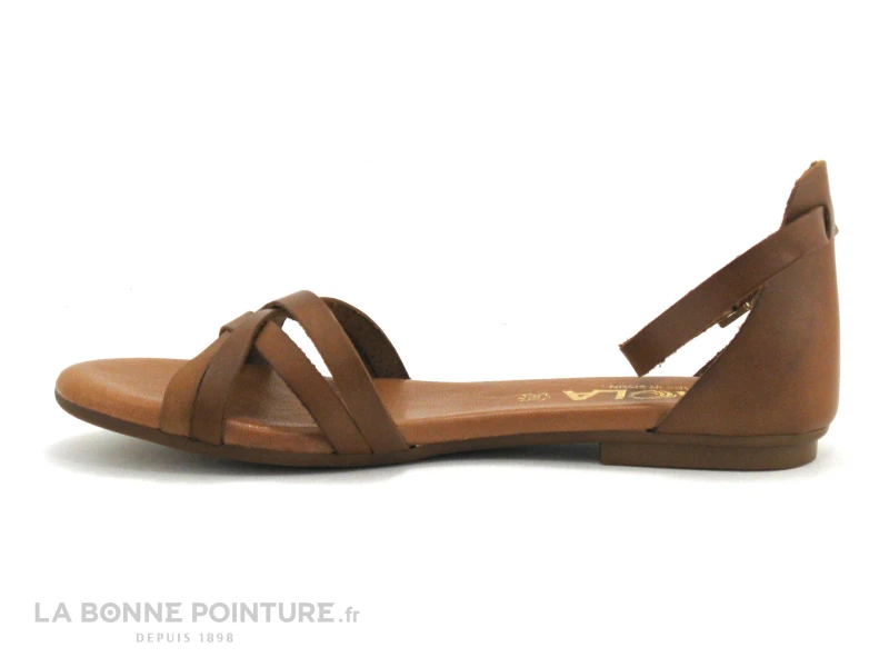 Kaola 580 Cuero - Brides Croisees - Nu-pieds Plat Femme 3 Kaola 580 Cuero - Brides Croisees - Nu-pieds Plat Femme – Image 3