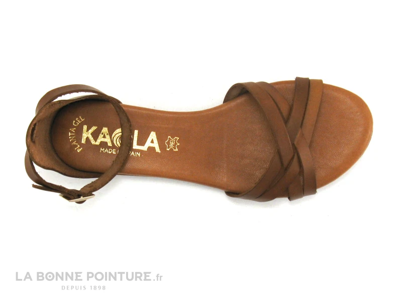 Kaola 580 Cuero - Brides Croisees - Nu-pieds Plat Femme 5 Kaola 580 Cuero - Brides Croisees - Nu-pieds Plat Femme – Image 5