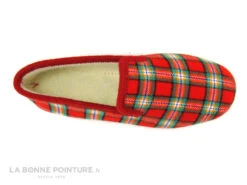 Soca 2510 Rouge Vert Ecossais - Charentaise Femme -Chaussures Promotion Magasin cd24607c73b9e66c561f35ea11d5d5ef img 4830.jpg 165637