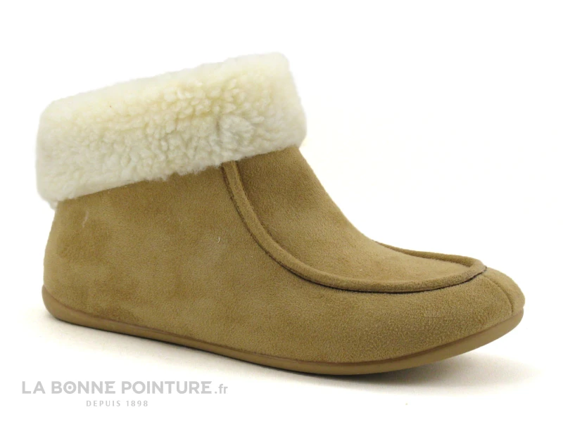 CM Confort 66669002 - Taupe - Chausson Montant Femme Fourre 1 CM Confort 66669002 - Taupe - Chausson Montant Femme Fourre