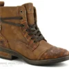 Mustang 1293 501 307 Cognac - Boots Femme Marron