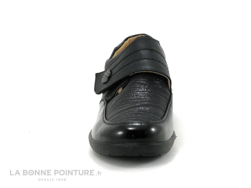 Sweet R CENTAINE Noir - Chaussure Basse Femme Avec Scratch 2 Sweet R CENTAINE Noir - Chaussure Basse Femme Avec Scratch – Image 2