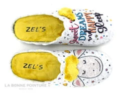 Zels 41148 Gris Jaune - Mouton Sweet Dreams - Pantoufle Mule Femme -Chaussures Promotion Magasin cd24607c73b9e66c561f35ea11d5d5ef img 5024.jpg 177935