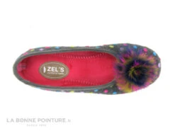 Zels 2378 Gris - Pois Et Pompon Multicolores - Pantoufle Ballerine 7 Zels 2378 Gris - Pois Et Pompon Multicolores - Pantoufle Ballerine -Chaussures Promotion Magasin cd24607c73b9e66c561f35ea11d5d5ef img 5029.jpg 177939