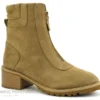 The Divine Factory QL4741 Beige - Boots Femme - Zip Dessus
