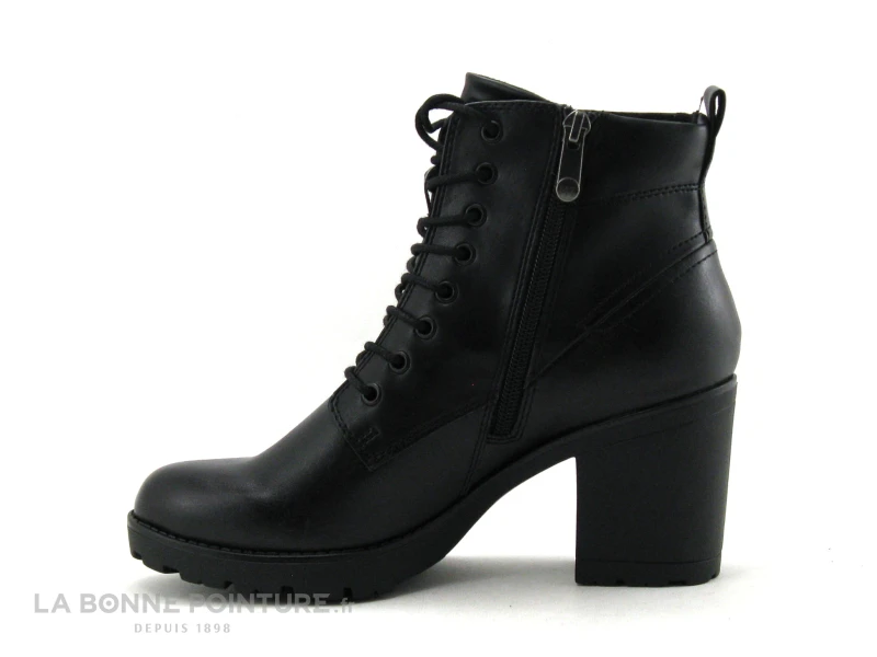 Marco Tozzi 2-25204-35 - Noir - Chaussure Montante Talon Epais 3 Marco Tozzi 2-25204-35 - Noir - Chaussure Montante Talon Epais – Image 3