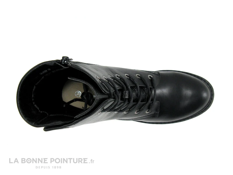 The Divine Factory QL4559 Noir - Arriere Tisse Et Contrefort Metal - Boots 3 The Divine Factory QL4559 Noir - Arriere Tisse Et Contrefort Metal - Boots – Image 3