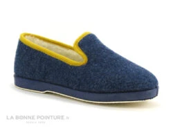 Soca 2520 Bleu Marine - Biais Jaune - Charentaise Femme Interieur Laine -Chaussures Promotion Magasin cd24607c73b9e66c561f35ea11d5d5ef img 5205.jpg 177895