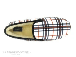 Saez CADETE Blanc Carreaux Rouges Et Noirs - Charentaise Femme -Chaussures Promotion Magasin cd24607c73b9e66c561f35ea11d5d5ef img 5219.jpg 165968