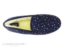 Saez CADETE Bleu Marine - Coeurs Roses - Charentaise Femme -Chaussures Promotion Magasin cd24607c73b9e66c561f35ea11d5d5ef img 5225.jpg 165952