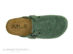 Ouf MOLIVIA Vert - Pantoufle Femme En Feutre Recycle -Chaussures Promotion Magasin cd24607c73b9e66c561f35ea11d5d5ef img 5236.jpg 177854