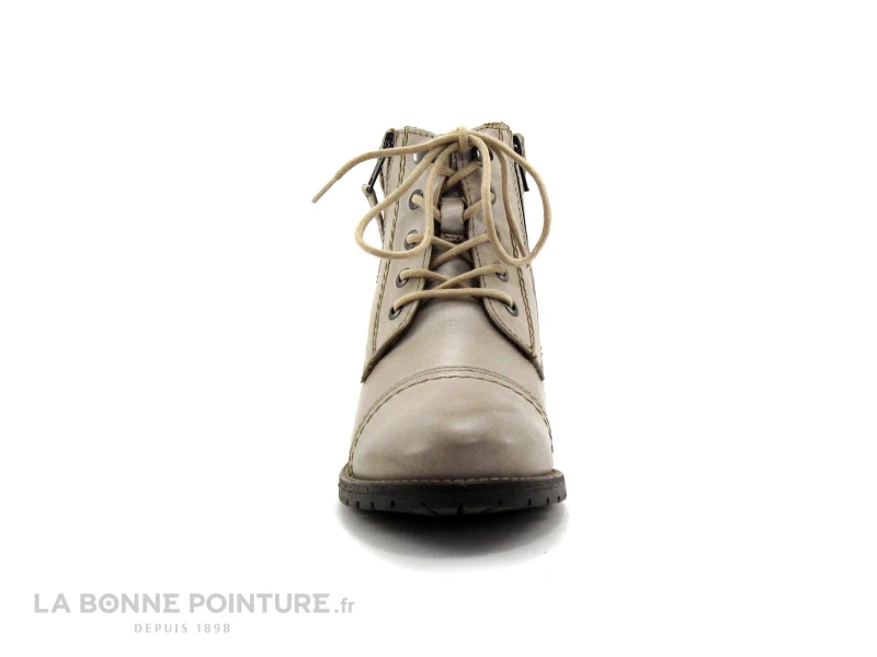 Com Un Point Boots Beige Col Lainage WH-021H11 2 Com Un Point Boots Beige Col Lainage WH-021H11 – Image 2